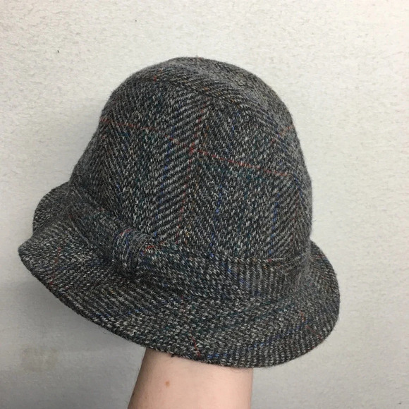 VTG PENDLETON Wool Tweed Hat M - Picture 1 of 6